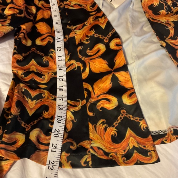 CIEN Open Front Lightweight Blazer Gold Black Sz Large NEW with Tag - Picture 7 of 9